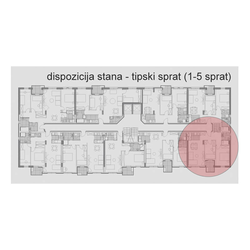 stan 35 dispozicija stana