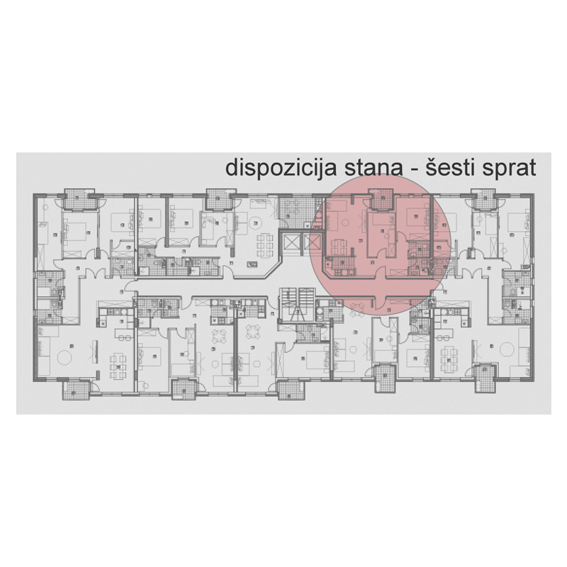 stan 50 dispozicija stana