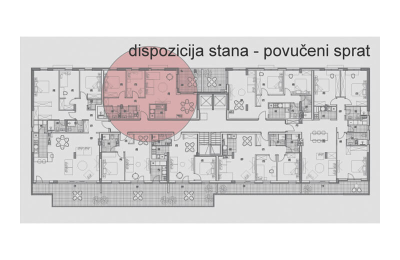 stan 56 dispozicija stana